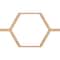 Ekena Millwork 81 56W x 47 14H x 14T Large Westmore Decorative Fretwork Wood Ceiling Panels, Hickory CELW82X47X0250WSTHI - alternate 4
